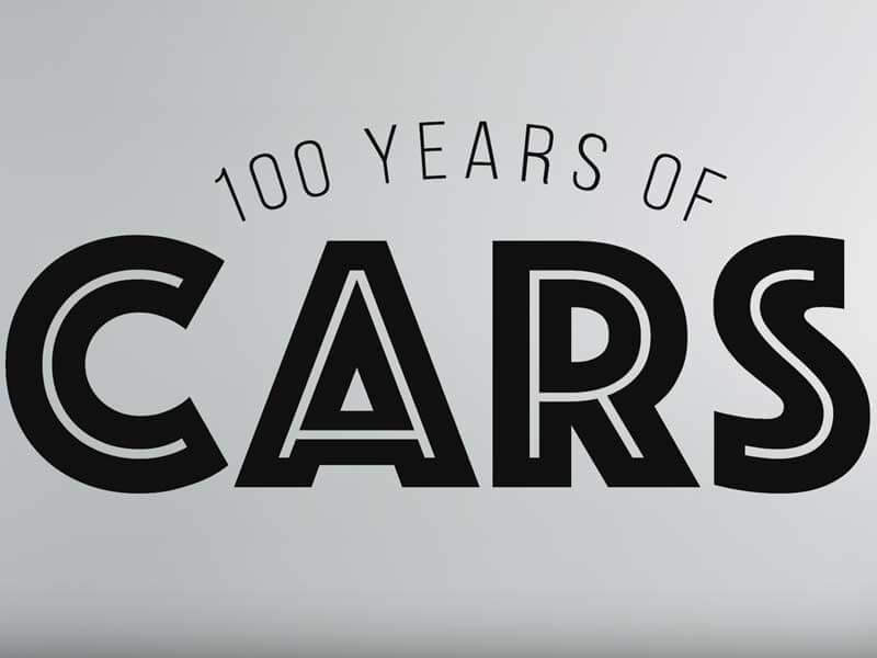 100 años de coches