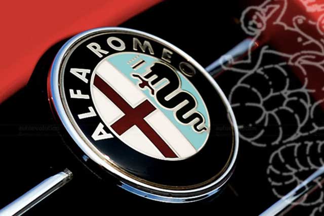 Logotipos de coches con serpiente: Alfa Romeo